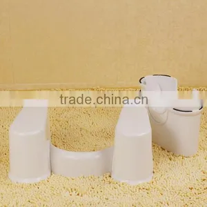 The Ergonomic Detachable Small 7 Inch Plastic Toilet Stool thumbnail-5