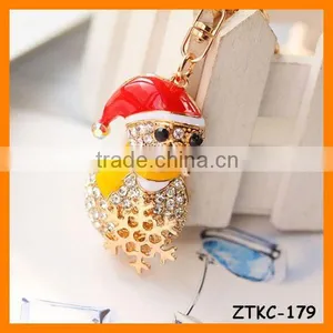 2014 Hot Selling Christmas Snowman Keychain , Bag Pendant ZTKC-179 thumbnail-1