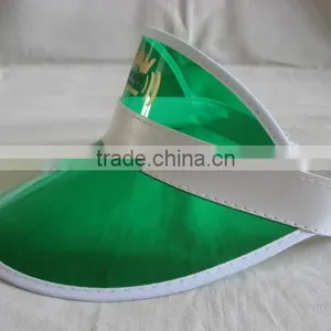 2015 Summer Fast Dry Fit Plain Design Eva Sun Visor Cap thumbnail-4