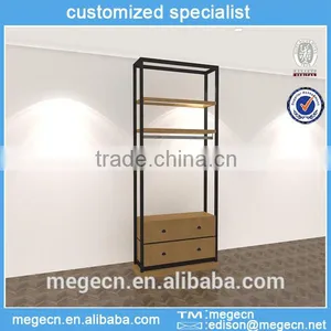 Slatwall Wooden Showcase Display Cabinet thumbnail-1