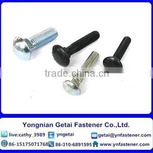 Round Head Bolts,Grade A,B,C, With Black /yellow Zinc Plated/blue White thumbnail-5