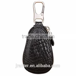 Fashionable Custom Car Key Case 100% Crocodile Leather Car Key Case thumbnail-3