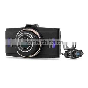 2015 New G9WB Full HD 1080P Dual Dash Camera Car DVR Car Video Recorder 3.0"LCD With G-Sensor HDR Dual Lens thumbnail-1