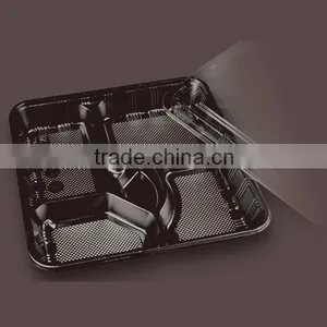 High Quality Disposable 4 Compartment Tray thumbnail-1