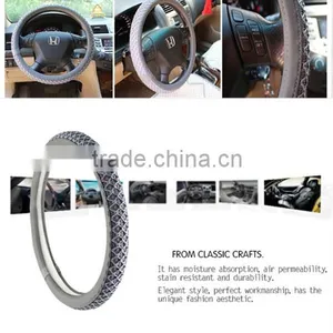 Hebei Manufacturer PU Material Car Steering Wheel Cover thumbnail-2