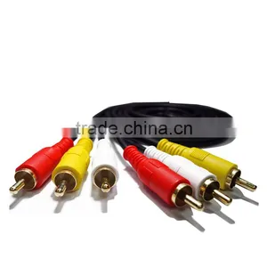 Made in China Universal Black Customized Audio Cable for Multimedia thumbnail-1