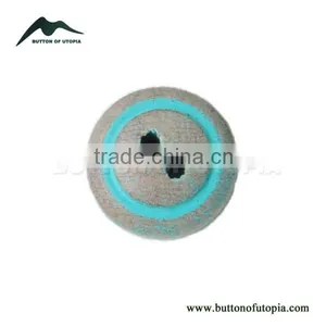 Colorful Two Hole Wooden Buttons in Bulk Wholesale thumbnail-1