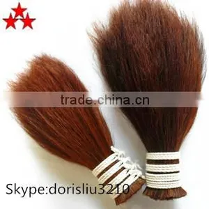 Straight Horse Tail Hair for Brushes Natural Color thumbnail-1