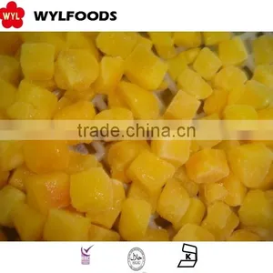 2015 Grade A Frozen IQF Yellow Peach Halves/dices/slices for Sale thumbnail-1