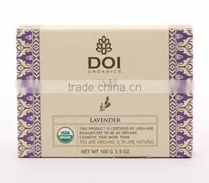 Organic Lavender Soap Certified by USDA thumbnail-1