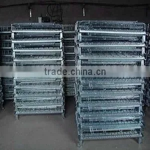 Folding Industrial Cargo Storage Cage thumbnail-1