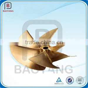 Investment Casting Oem Speed Boat Bronze Six Blade Water Propeller thumbnail-1