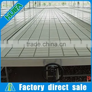 2016 Hot Sale 1.7m Width Greenhouse Rolling Ebb and Flow Bench in America thumbnail-1