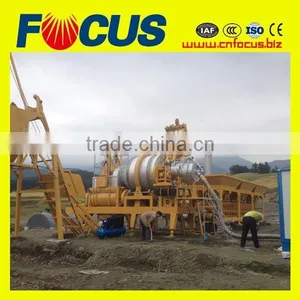 QLB60 60tph Mobile Bitumen Batch Mix Plant With Walking System thumbnail-1