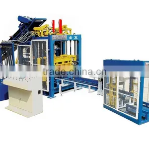 QT9-15 Hydraulic Cement Color Paver Brick Making Machine thumbnail-1