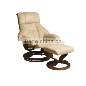 PU Leather Vibrating 10 Motors and Heat Recliner Massage Chair thumbnail-1