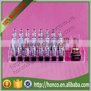 New Arrival Clear Colour 4 Tiers 35 Bins Lipstick Cosmetics Use Acrylic Display Rack thumbnail-2