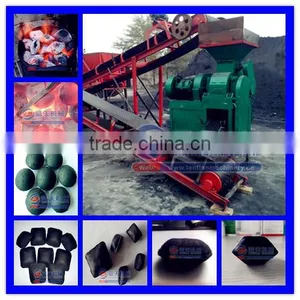 High Pressure 2 Rollers Mechanical Charcoal Ball Press Machine For South Africa thumbnail-5