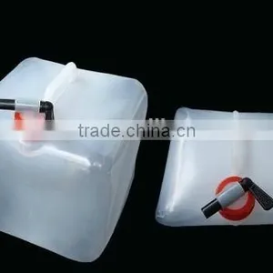 20L Collapsible Jerry Can Plastic Collapsible Jerry Cans With Screw Cap & Tap thumbnail-2