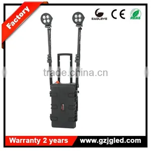 Guangzhou Portable Power Source Ems High/Middle/Low/SOS Operated CREE 80W LED Heavy Duty Rechargeable Searchlight thumbnail-3