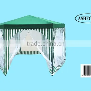 Hexagonal Shade Gazebo Canopy With Mosquito Net thumbnail-1