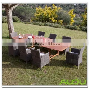 Audu Australia Garden Outdoor Rattan Dining Set thumbnail-1