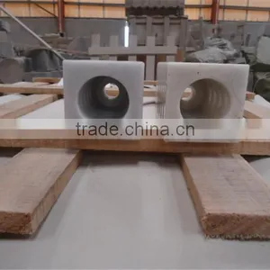 Natural Stone White Marble Decorative Lamps thumbnail-5