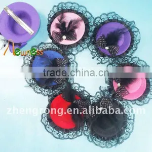 Hot Fashion Hair Accessories Hair Clip Girl's Royal Hair Hat Mix Colour thumbnail-1