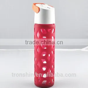 Food Grade Eco-friendly Silicone Bottle Cover for Sports Beverage Drinkings thumbnail-1