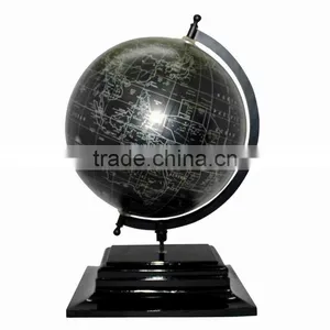 Educational Globe With Metal Base, Rotating World Globe, Unique World Globe, Table World Globe, thumbnail-1