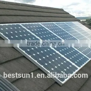 Solar Panel Mounting Brackets 10000w/ Complete Photovoltaic System for Home Use thumbnail-4