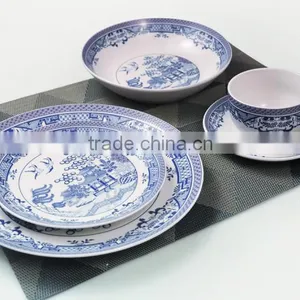 Promotional 20pcs Porcelain Cheap Dinnerware Set With Chinese Style Decal thumbnail-2