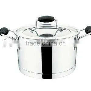 Popular Fasion Stainless Steel Glass Lid Fry Pan thumbnail-6