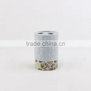 Unique Design 6ps Ceramic Bathroom Accessories Set thumbnail-5