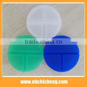 Wholesale 3 Compartment Pill Box, Round Pill Box, 3 Days Round Pill Box thumbnail-1