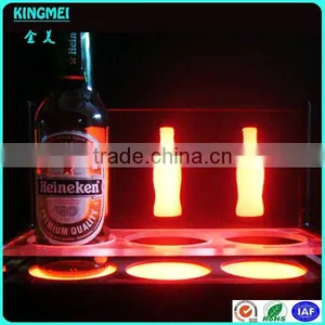 2015 Shenzhen Factory Supply Countertop Acrylic Led Beer Bottle Lighting Display thumbnail-2