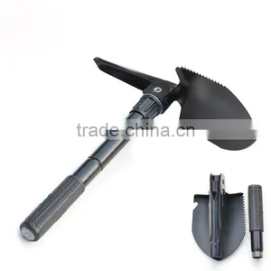 Folding Multifunction Shovel Outdoor Camping Shovel Mini Survival Trowel Tools With Snow Spade Pick Saw Compass Garden Tools thumbnail-2