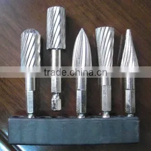Type G Arc Pointed Nose Tungsten Carbide Burrs/Carbide Rotary File thumbnail-1