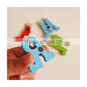 Child Educational Toy,26pcs Wooden Cartoon Alphabet A-Z Magnets thumbnail-5