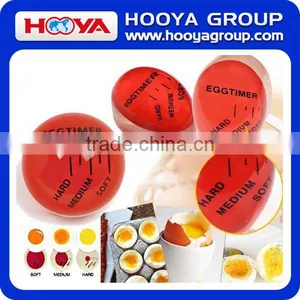 Promotional Gift Heat Sensitive Colour Changing Resin Egg Timer thumbnail-1
