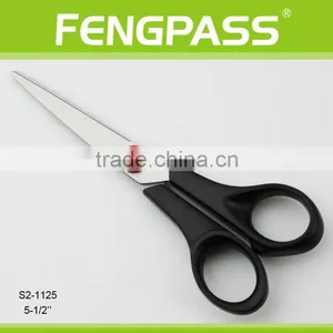 S2-1125 5-1/2" 2CR13 Stainless Steel ABS Plastic Handle Stationery Scissors / Kid Scissors thumbnail-1
