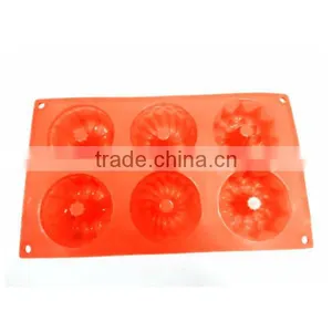 SS4101 Flower Silicone Baking Moulds thumbnail-1