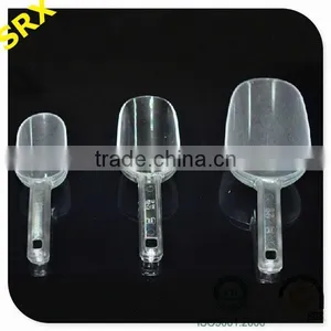 Hot Sale Disposable Plastic Mini Scoops Wholesale, Custom 4oz/8oz/16oz Clear Plastic Scoops thumbnail-1