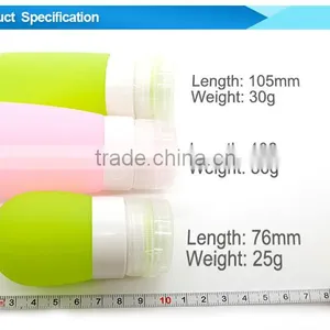 Silicone Bottle Set Protable for Travel Shampoo Lotion Travel Bottle Wholesale thumbnail-3