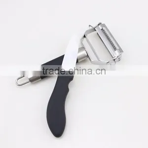 Stainless Steel Peeler Ceramic Knife Set Packed in EVA Tray thumbnail-2
