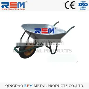 Russia Wheel Barrow Wb6412 Load 160kg With Air Wheel Farming Tools thumbnail-1