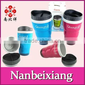Plastic Double Wall Mug thumbnail-1