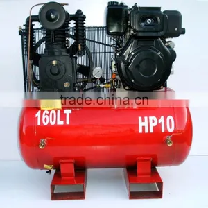 High Pressure Diesel Belt Driven Air Compressor - BC50TCD100H160F thumbnail-1