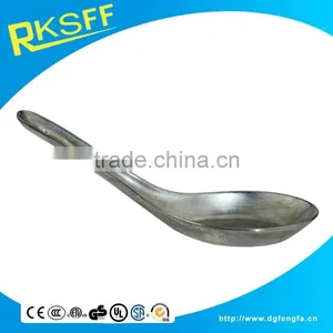 Zinc Alloy Spoon for Baby Chrome Plated Silver Spoon thumbnail-5
