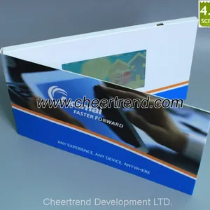 Hot Middle a5 Size 4.3'' Digital Greeting Card /Video Brochure / Lcd Module Card thumbnail-1